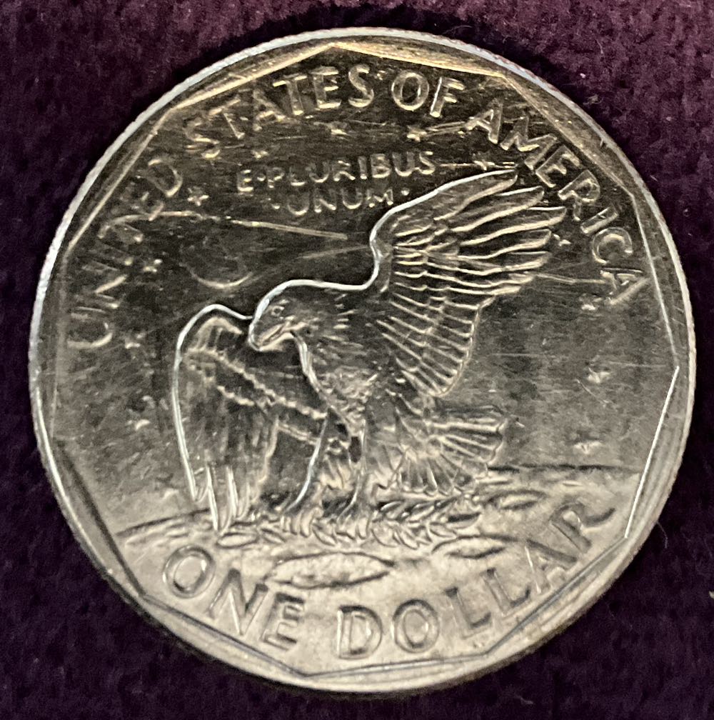 Susan B. Anthony 1980 D  coin collectible - Main Image 4