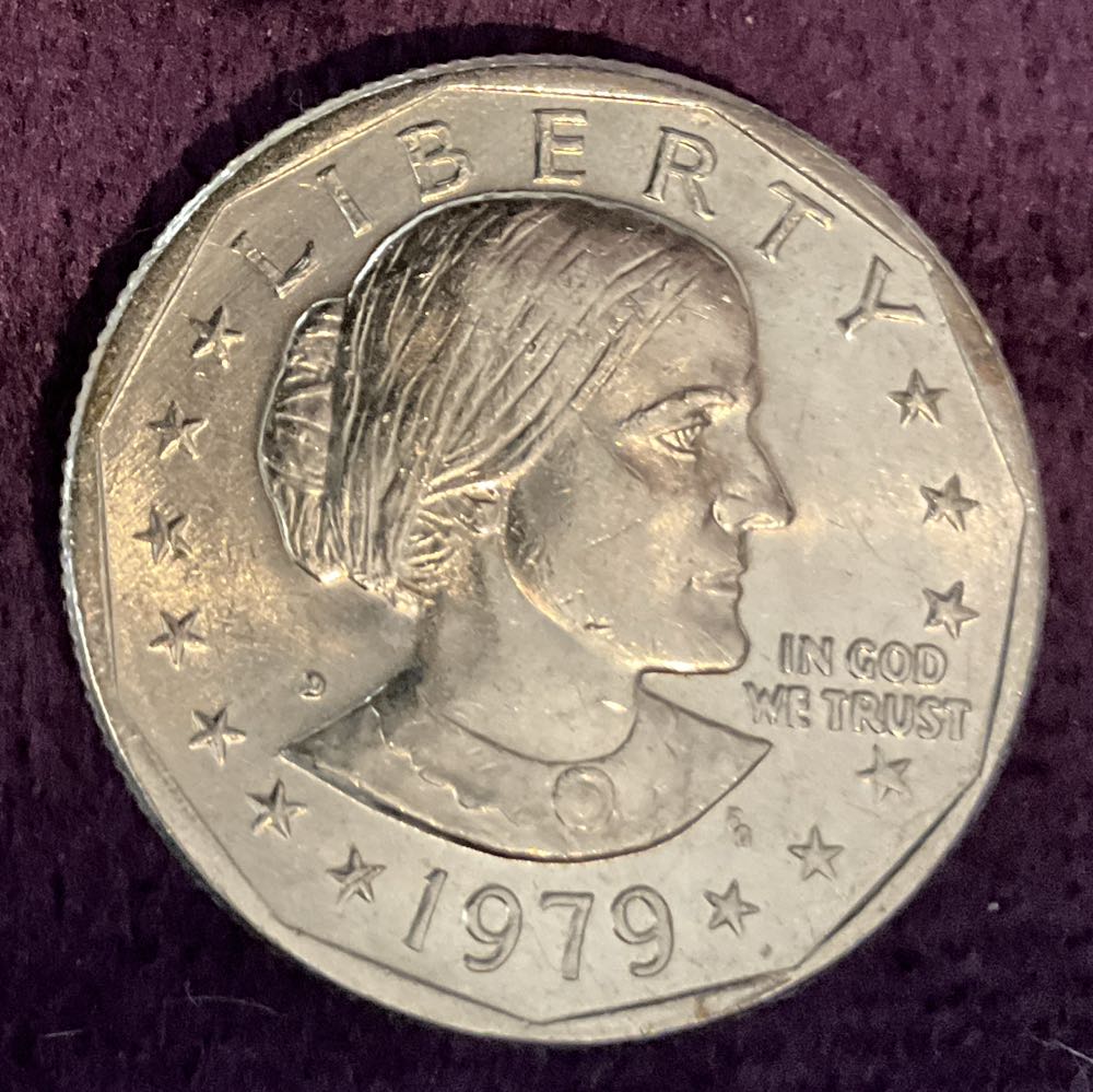 Susan B. Anthony 1979 D  coin collectible - Main Image 3