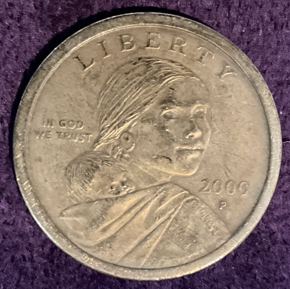 Sacagawea Dollar 2000 P  coin collectible - Main Image 3