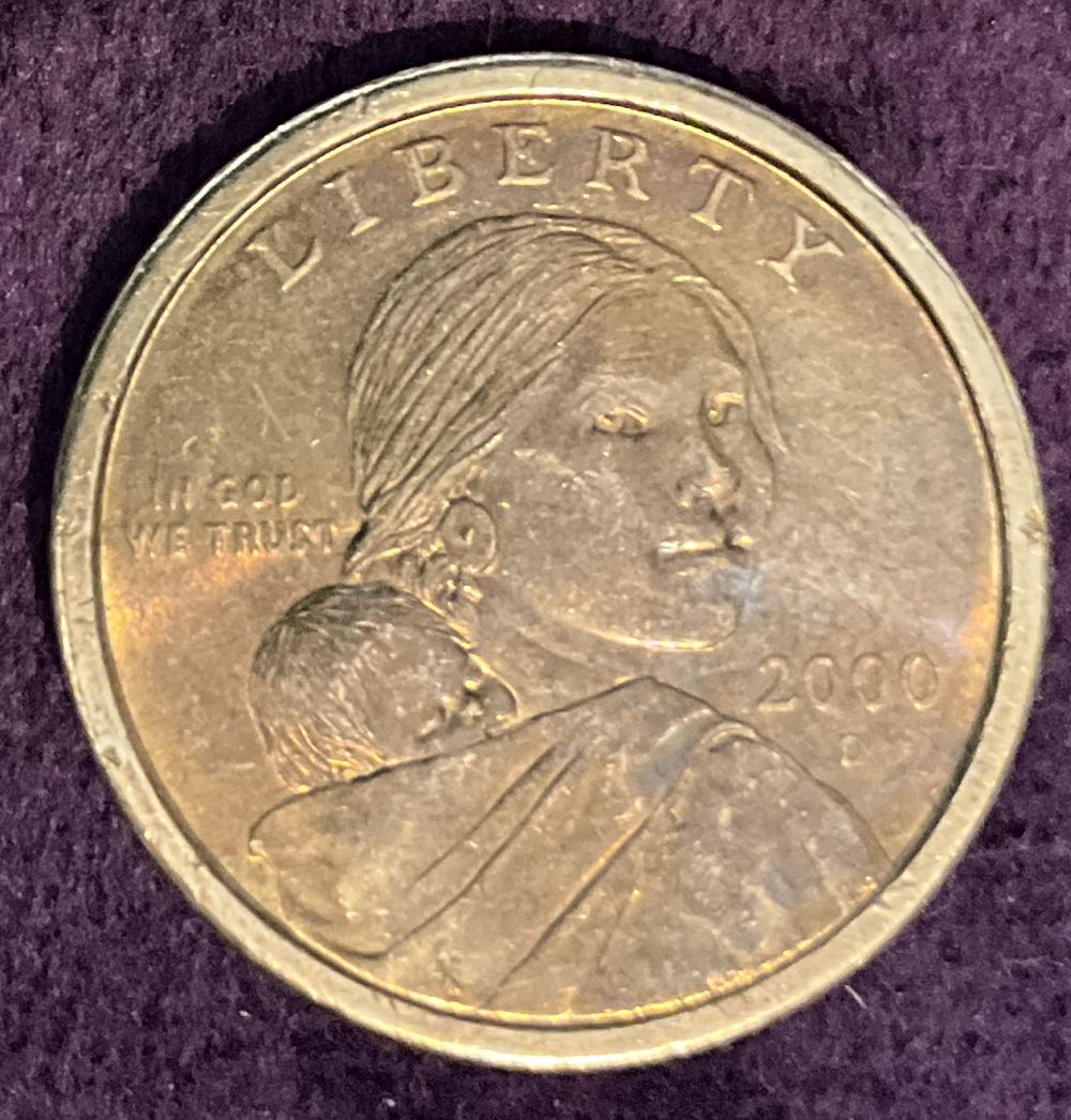 Sacagawea Dollar 2000 D  coin collectible - Main Image 3