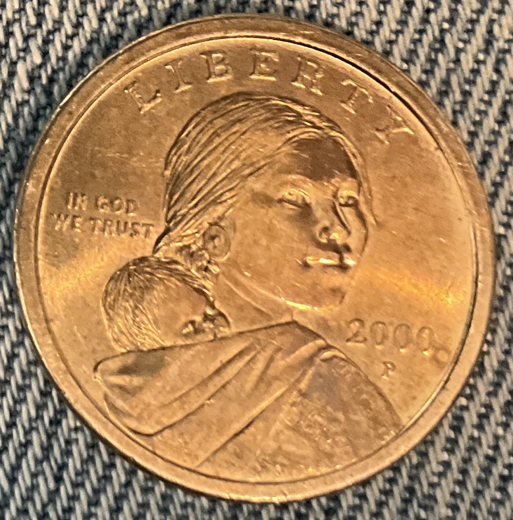 Sacagawea Dollar 2000 P  coin collectible - Main Image 3