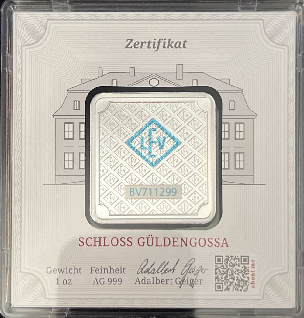 1oz Geiger Square   coin collectible - Main Image 2