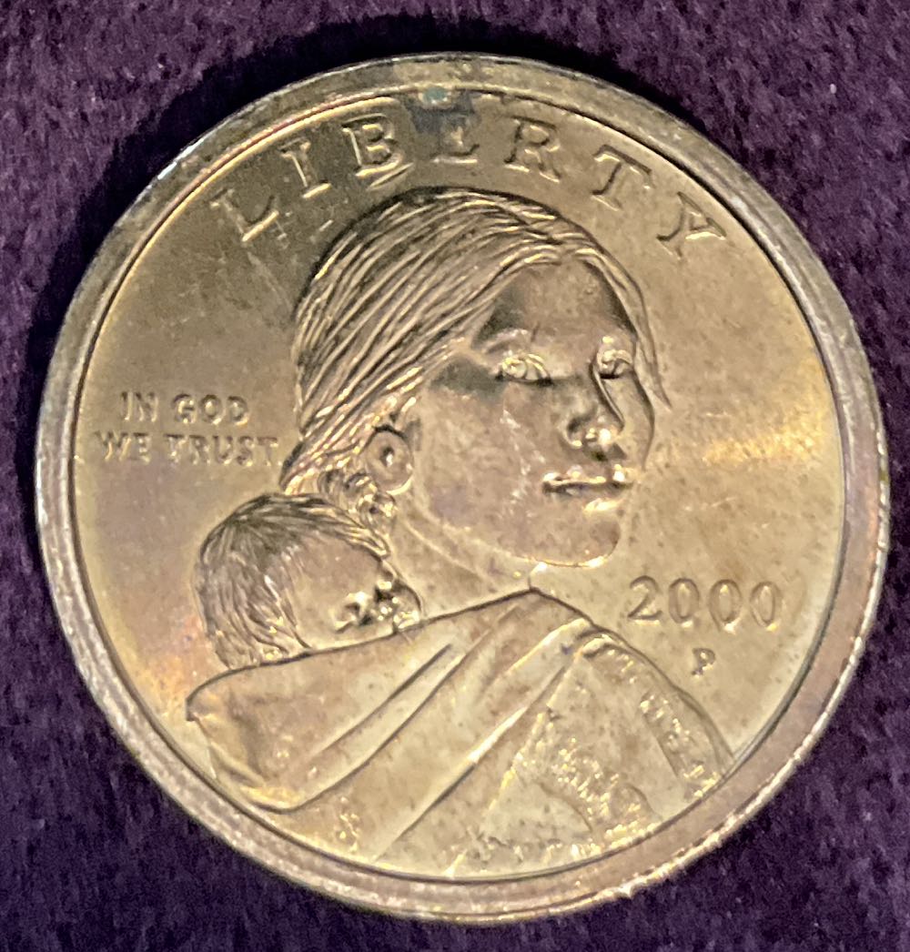 Sacagawea Dollar 2000 P  coin collectible - Main Image 3