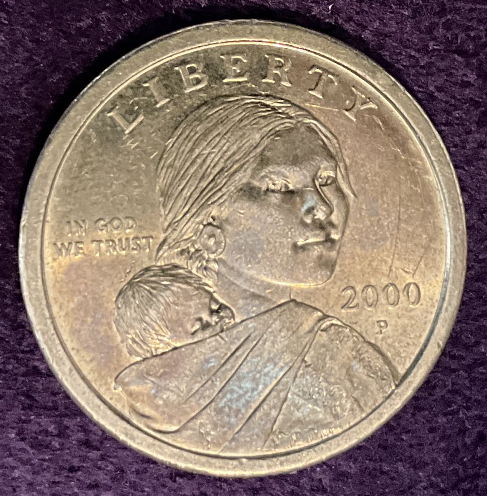 Sacagawea Dollar 2000 P  coin collectible - Main Image 3