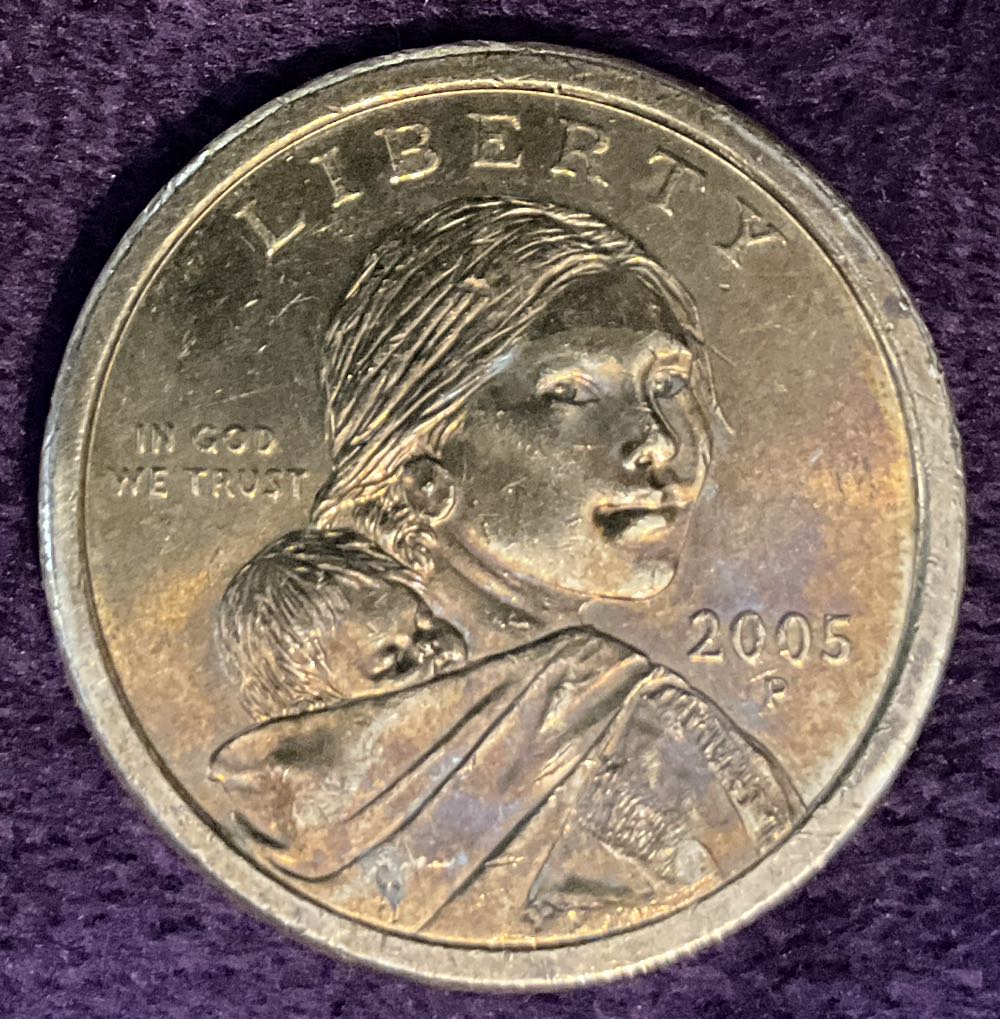 Sacagawea Dollar 2005 P  coin collectible - Main Image 3