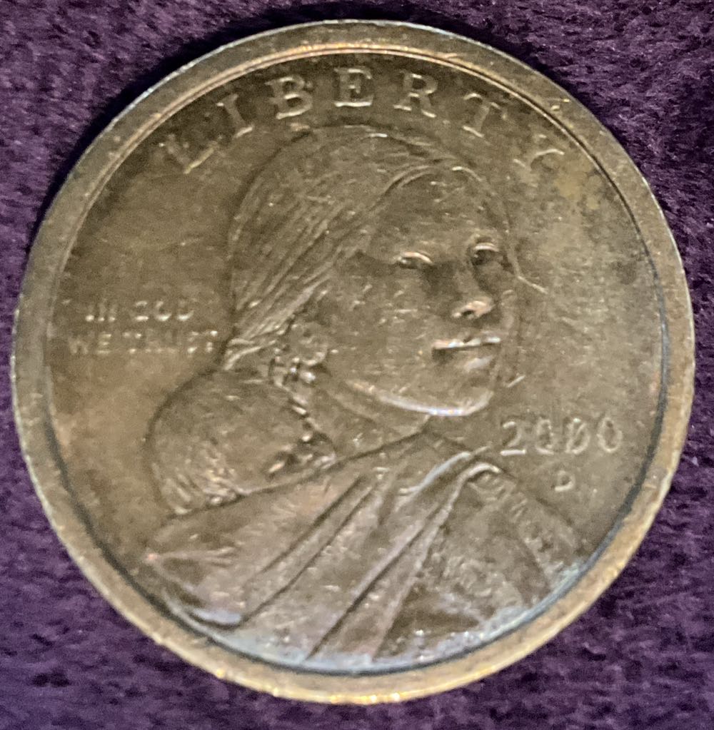 Sacagawea Dollar 2000 D  coin collectible - Main Image 3