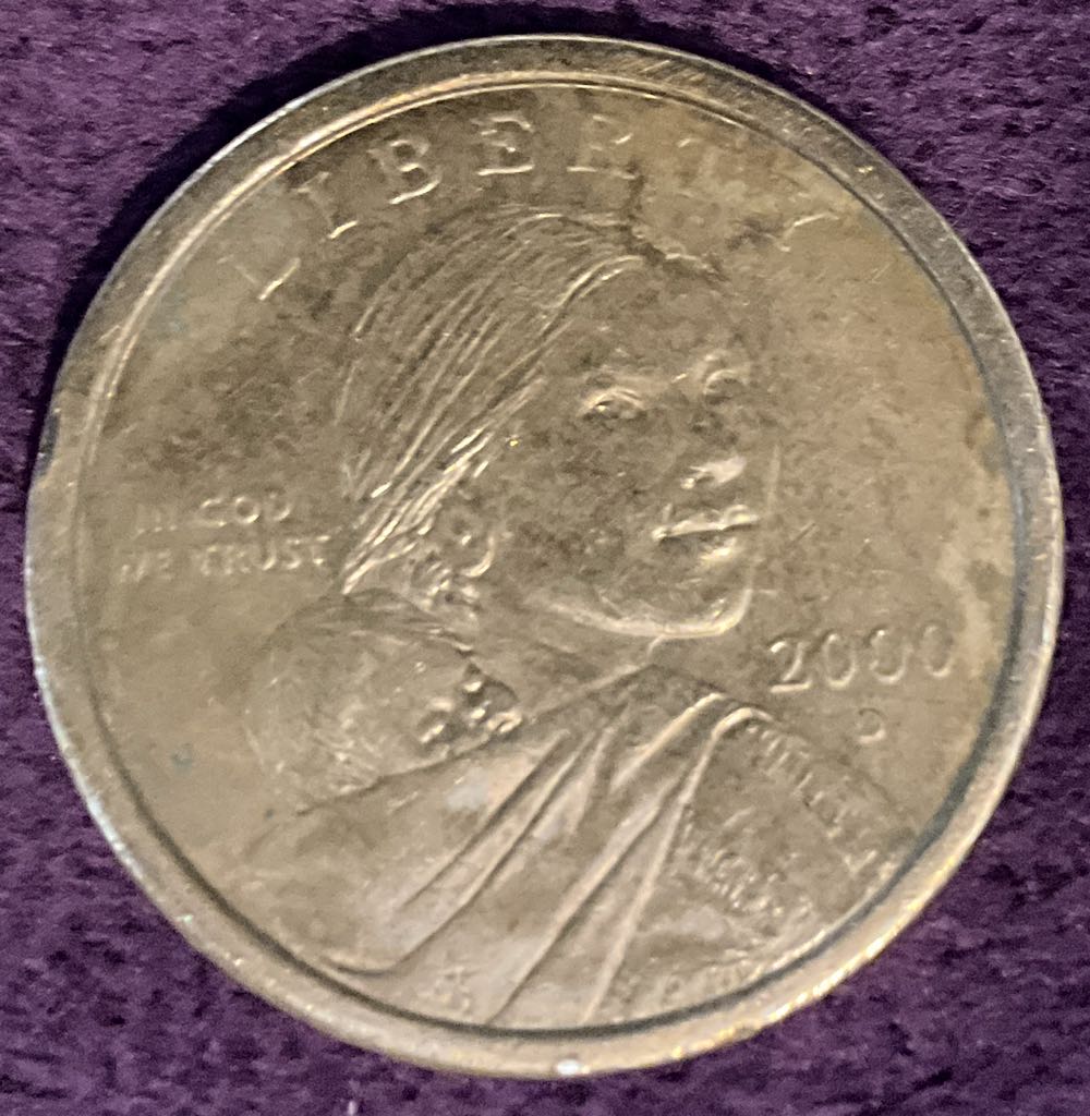 Sacagawea Dollar 2000 D  coin collectible - Main Image 3
