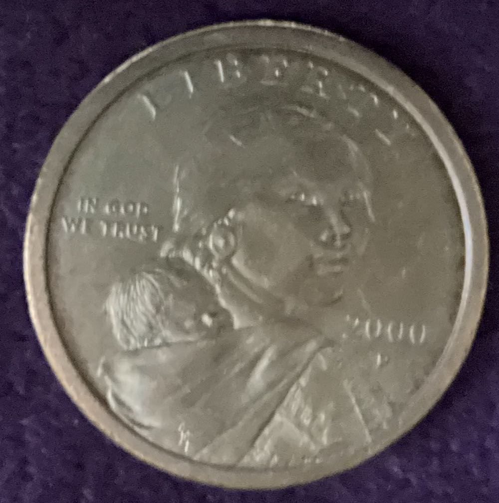 Sacagawea Dollar 2000 P  coin collectible - Main Image 3