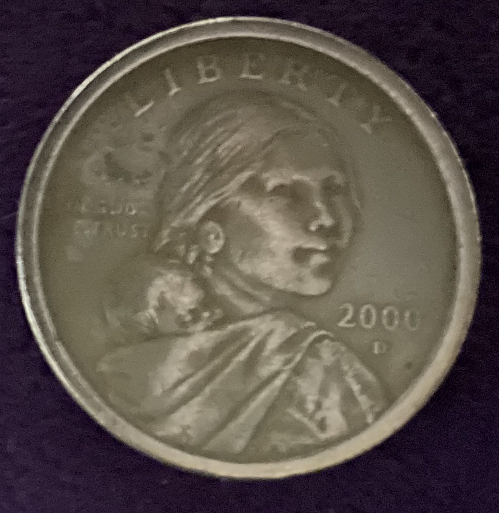 Sacagawea Dollar 2000 D  coin collectible - Main Image 3