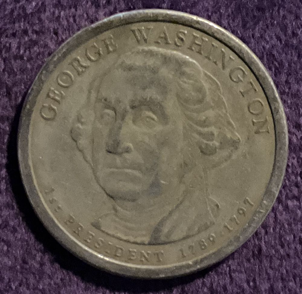 Dollar President 1st George Washington  coin collectible - Main Image 3
