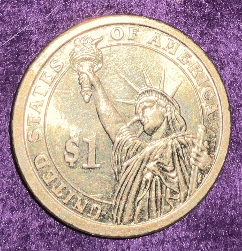 Dollar President 17th Andrew Johnson  coin collectible - Main Image 2