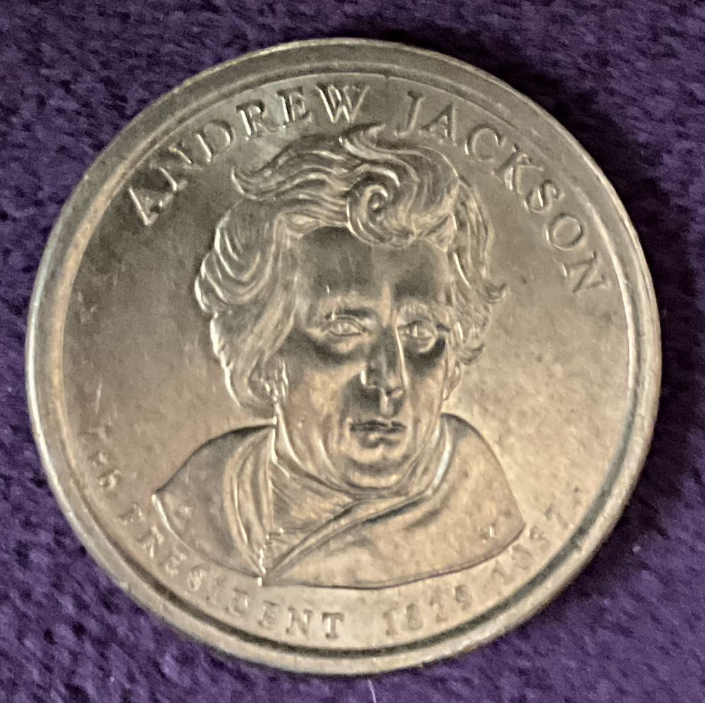 Dollar President 7th Andrew Jackson  coin collectible - Main Image 3