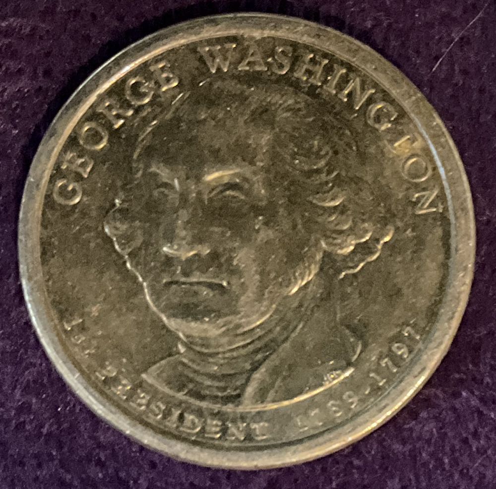 Dollar President 1st George Washington  coin collectible - Main Image 3