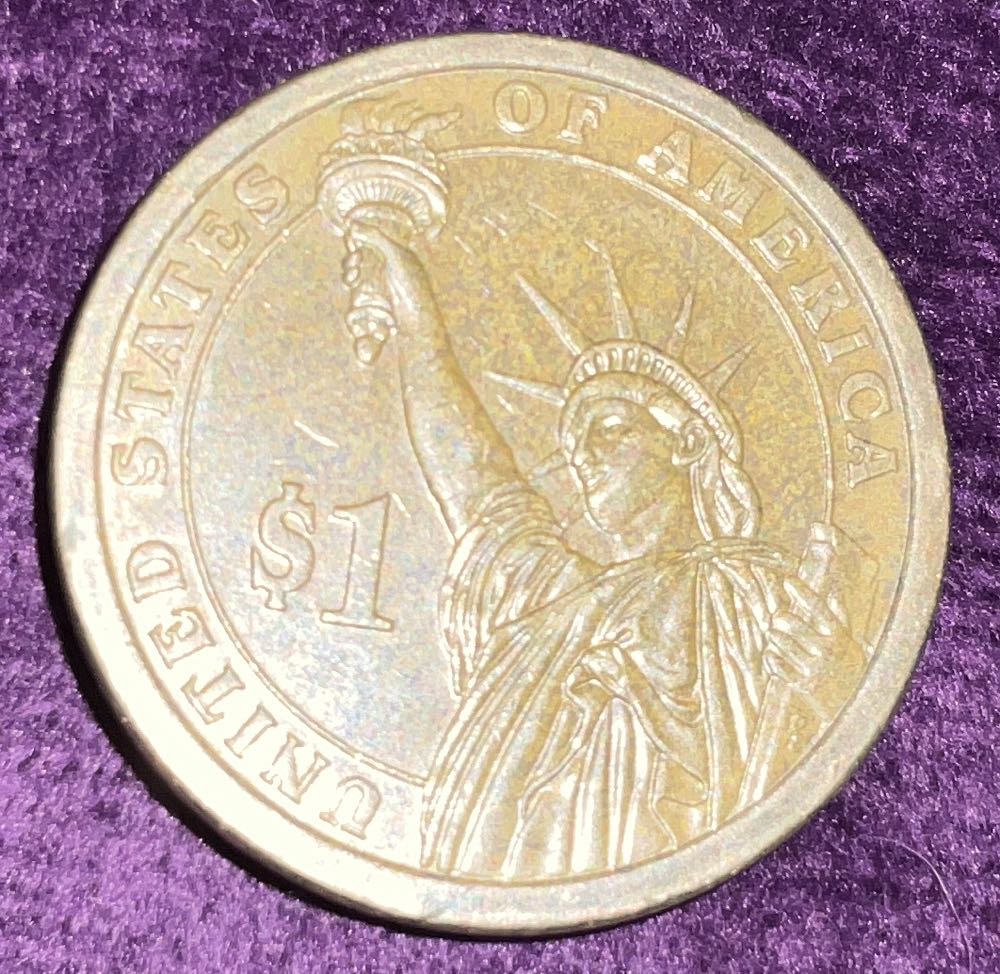 Dollar President 14th Franklin Pierce  coin collectible - Main Image 2