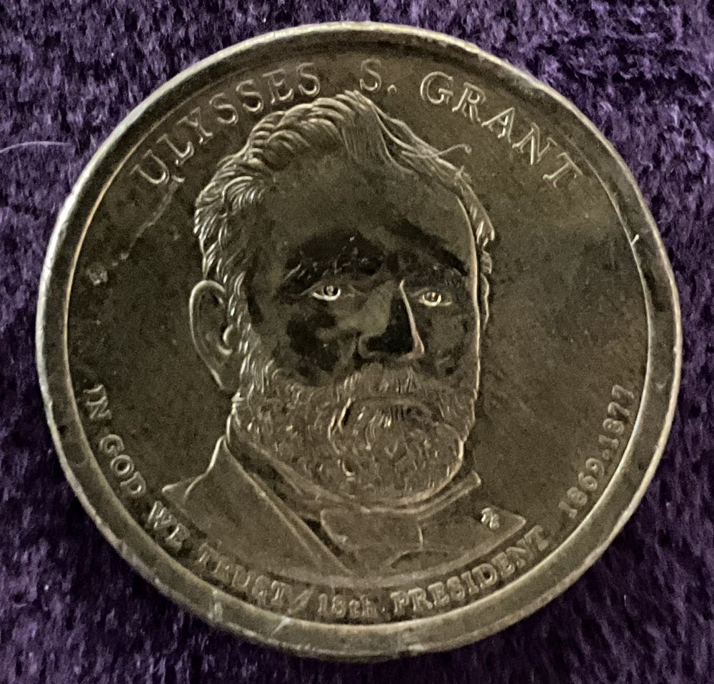 Dollar President 18th Ulysses S. Grant  coin collectible - Main Image 3