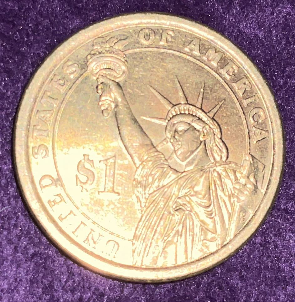 Dollar President 9th William Henry Harrison  coin collectible - Main Image 2