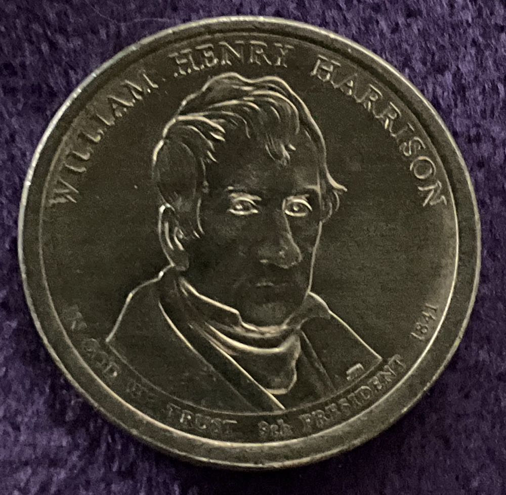 Dollar President 9th William Henry Harrison  coin collectible - Main Image 3