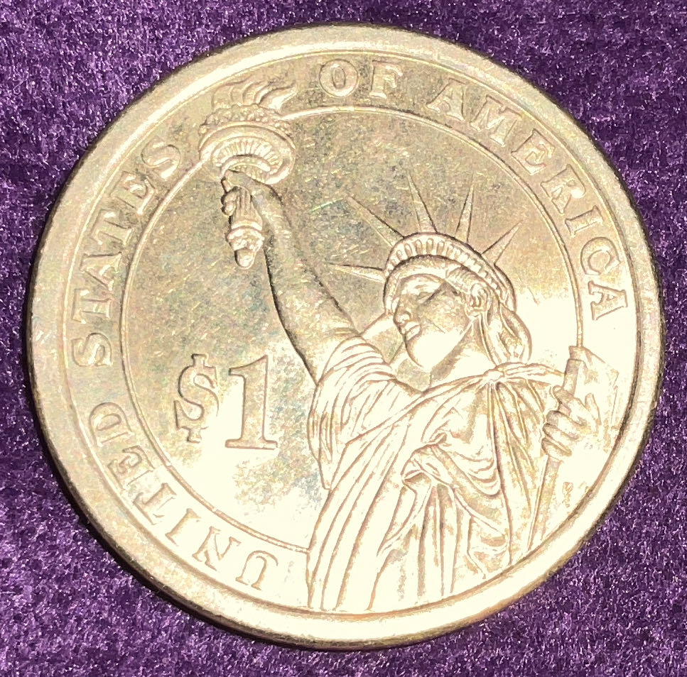 Dollar President 9th William Henry Harrison  coin collectible - Main Image 2