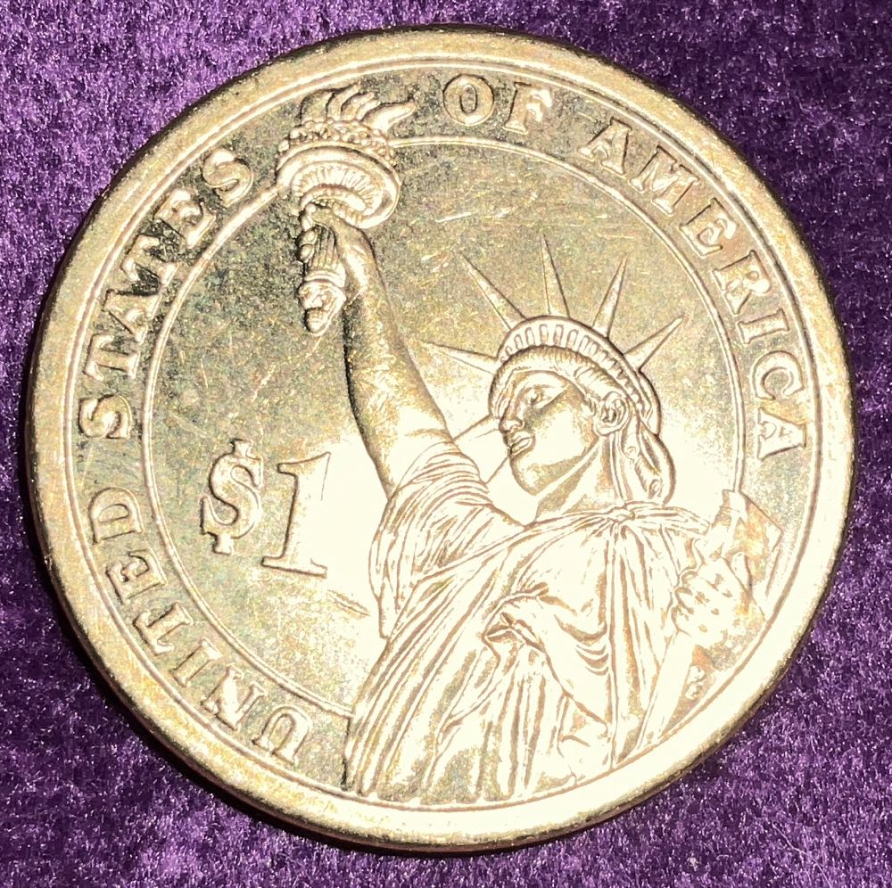 Dollar President 1st George Washington  coin collectible - Main Image 2