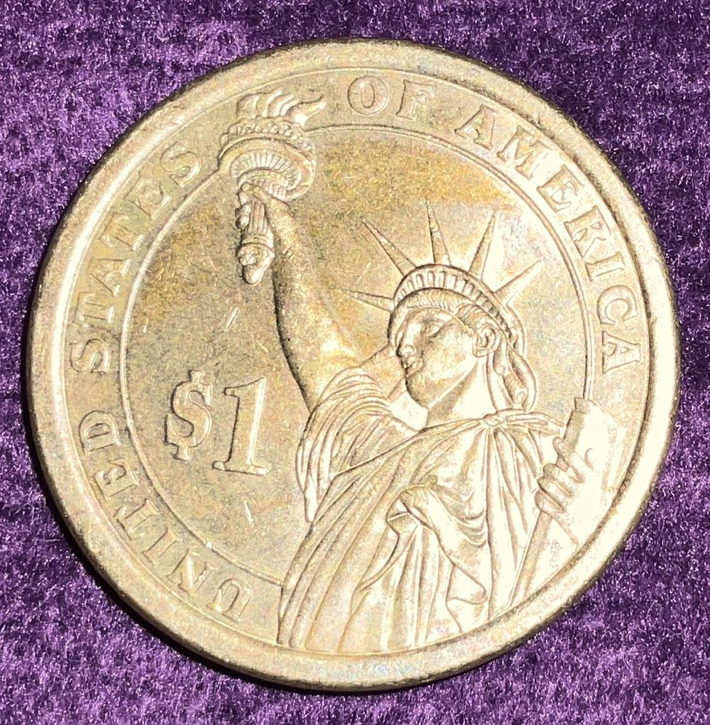 Dollar President 8th Martin Van Buren  coin collectible - Main Image 2