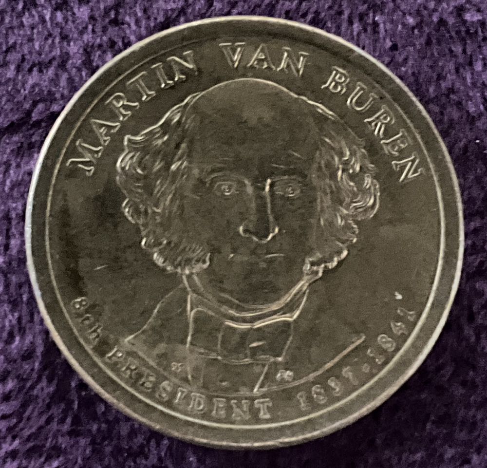 Dollar President 8th Martin Van Buren  coin collectible - Main Image 3