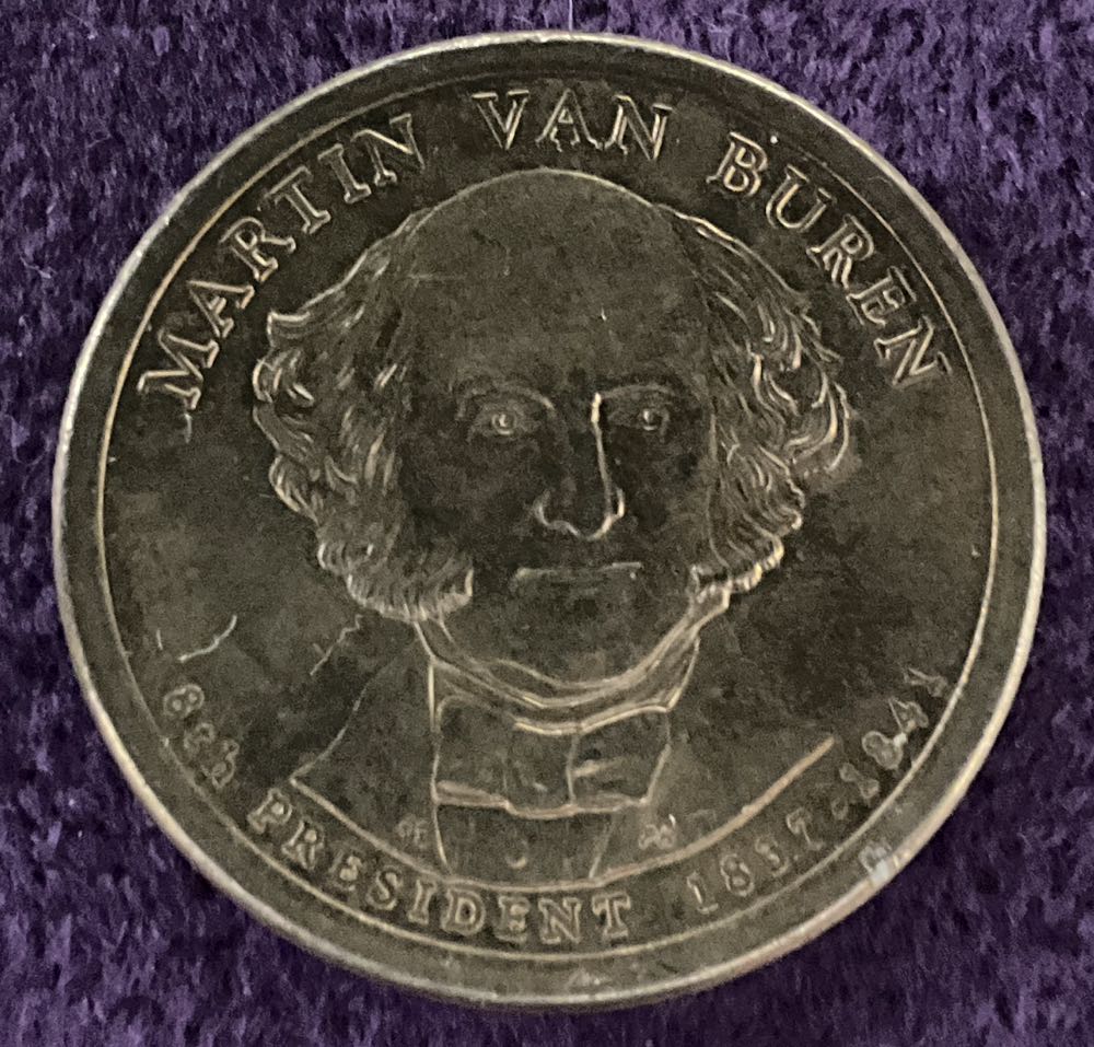 Dollar President 8th Martin Van Buren  coin collectible - Main Image 3
