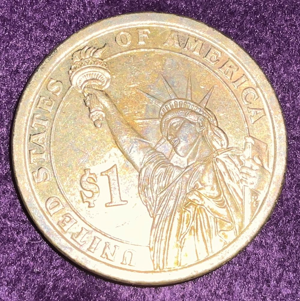 Dollar President 14th Franklin Pierce  coin collectible - Main Image 2