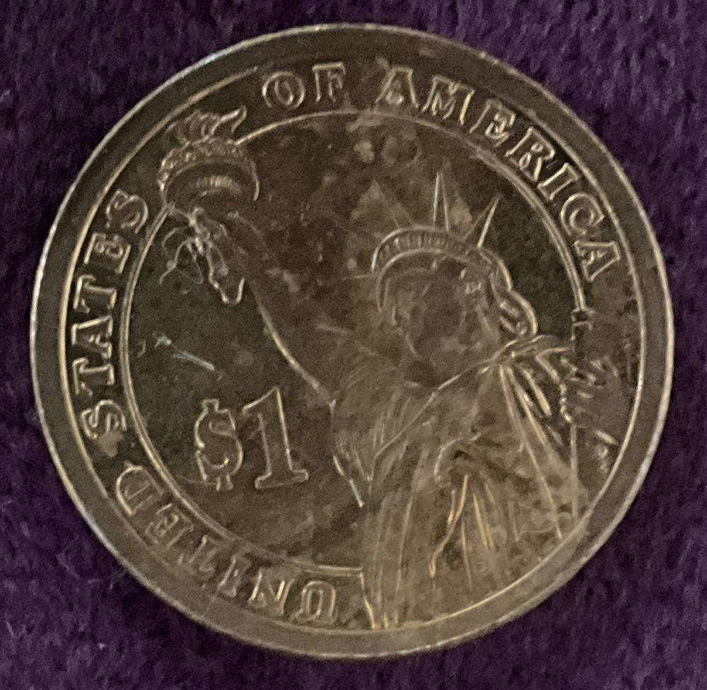 Dollar President 14th Franklin Pierce  coin collectible - Main Image 4