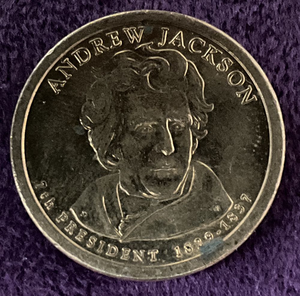 Dollar President 7th Andrew Jackson  coin collectible - Main Image 3
