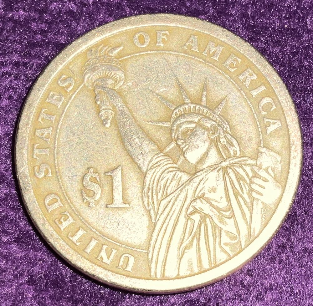 Dollar President 1st George Washington  coin collectible - Main Image 2