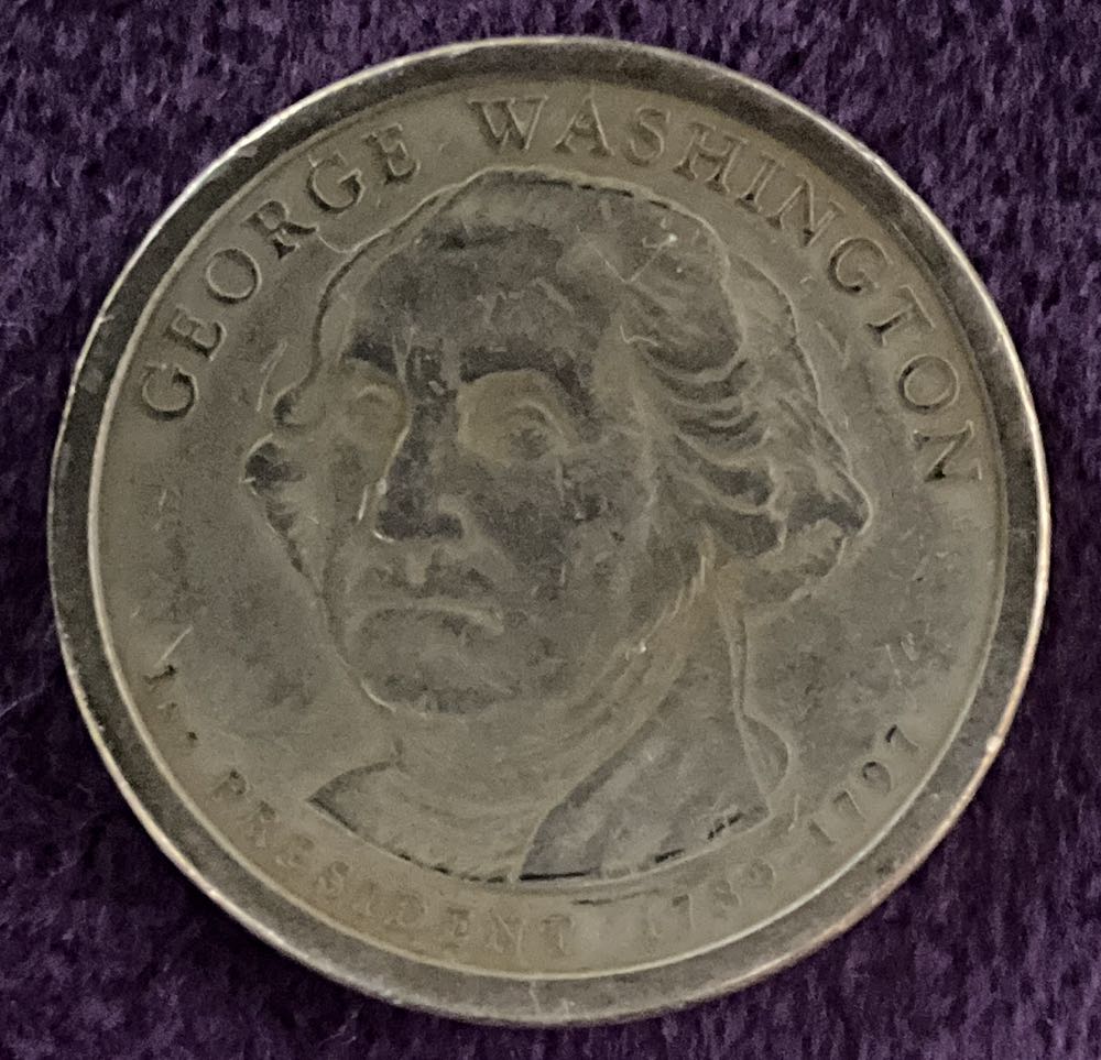 Dollar President 1st George Washington  coin collectible - Main Image 3