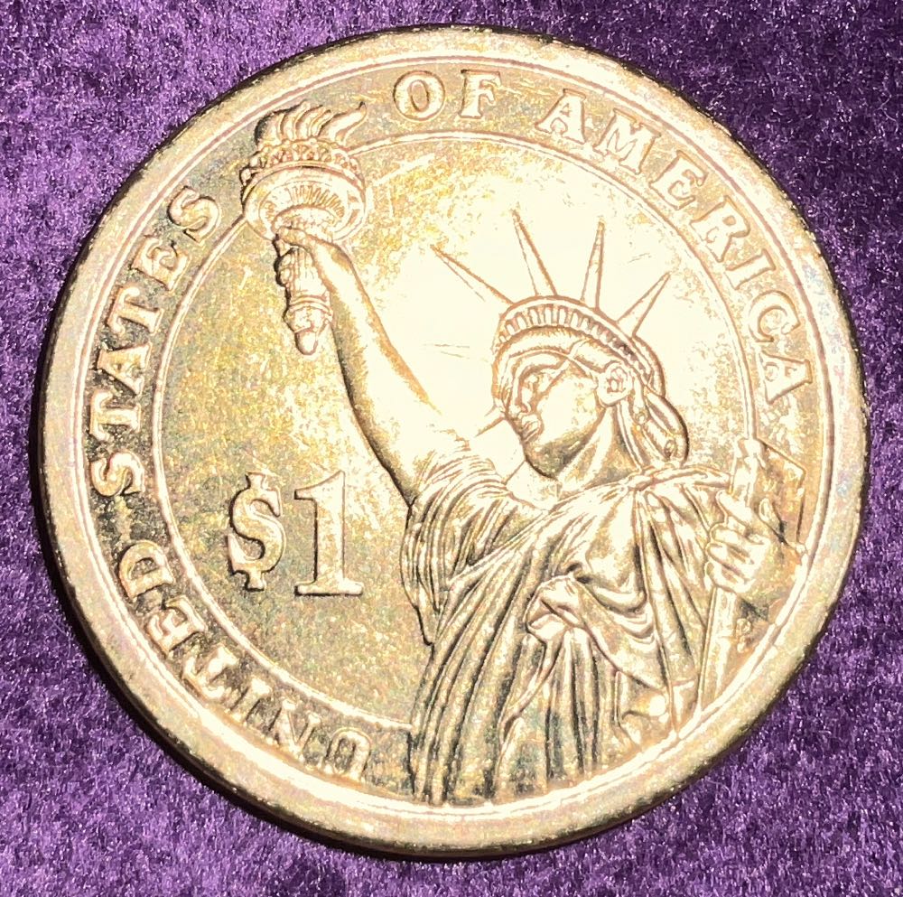 Dollar President 2nd John Adams  coin collectible - Main Image 2