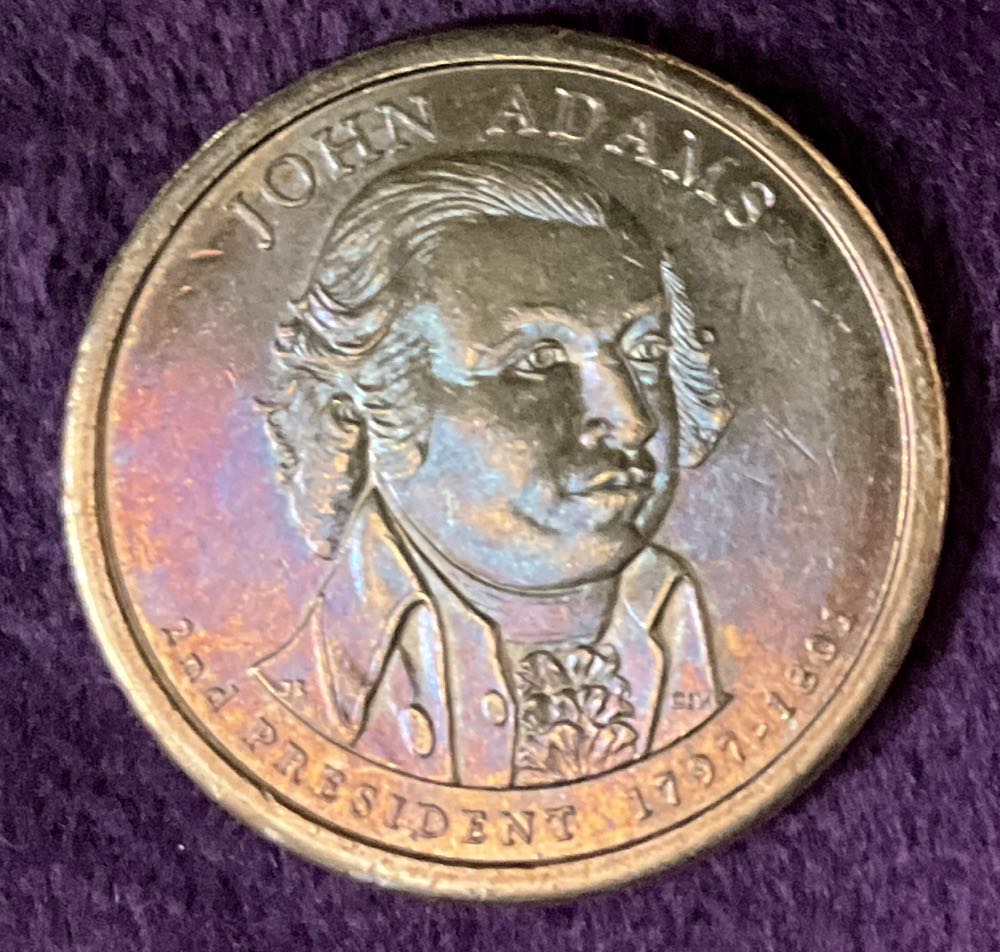 Dollar President 2nd John Adams  coin collectible - Main Image 3