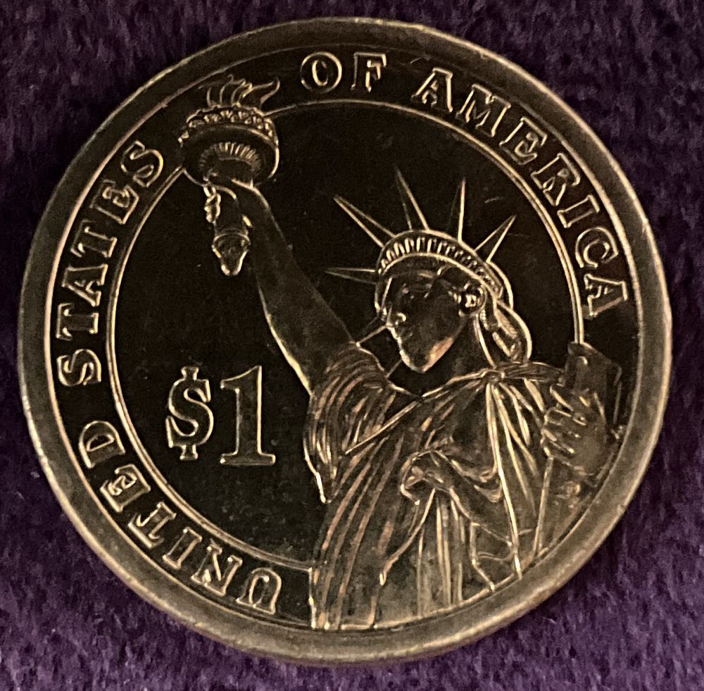 Dollar President 2nd John Adams  coin collectible - Main Image 4