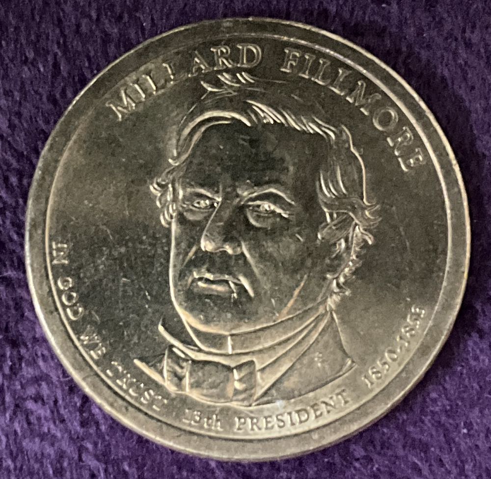 Dollar President 13th Millard Fillmore  coin collectible - Main Image 3