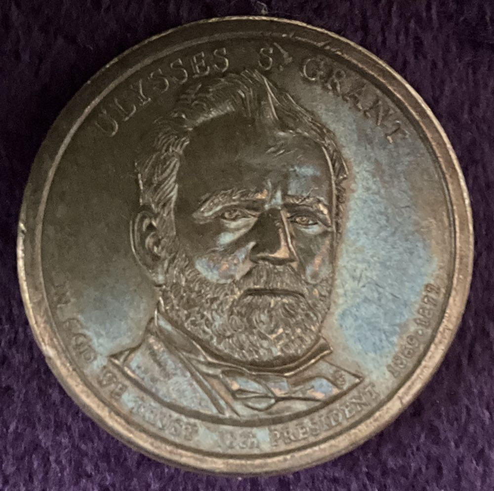 Dollar President 18th Ulysses S. Grant  coin collectible - Main Image 3