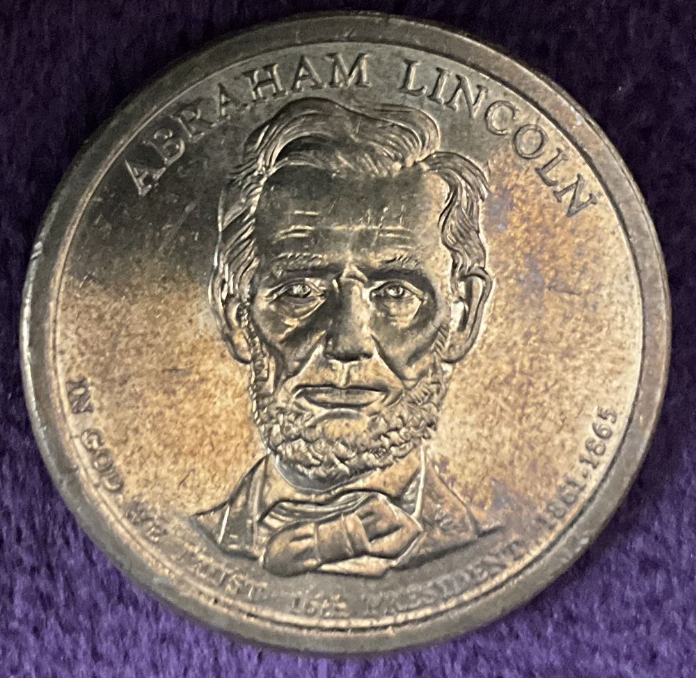 Dollar President 16th Abraham Lincoln  coin collectible - Main Image 3