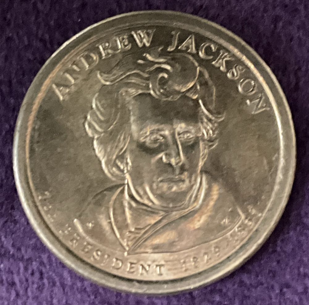 Dollar President 7th Andrew Jackson  coin collectible - Main Image 3