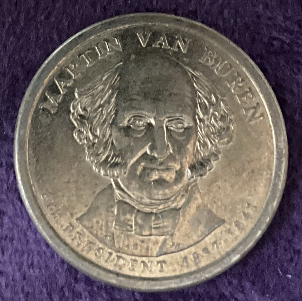 Dollar President 8th Martin Van Buren  coin collectible - Main Image 3