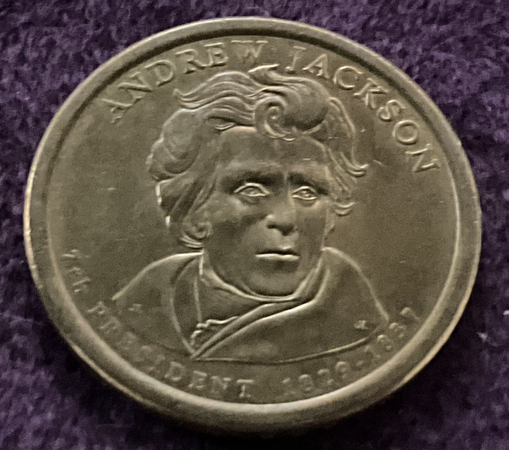 Dollar President 7th Andrew Jackson  coin collectible - Main Image 3