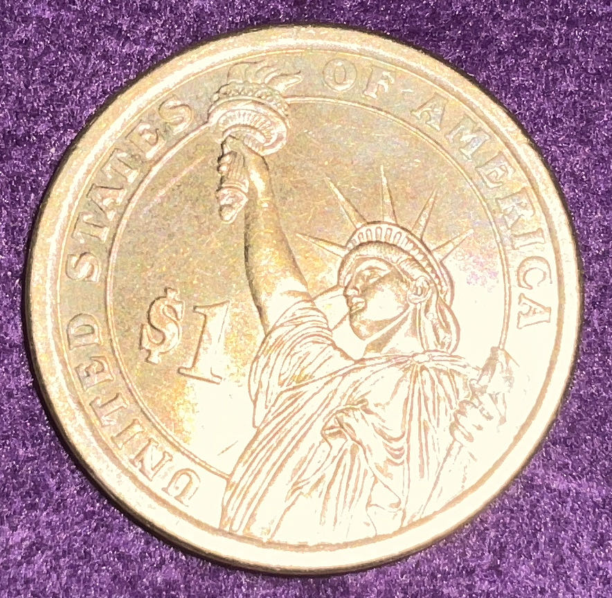 Dollar President 8th Martin Van Buren  coin collectible - Main Image 2