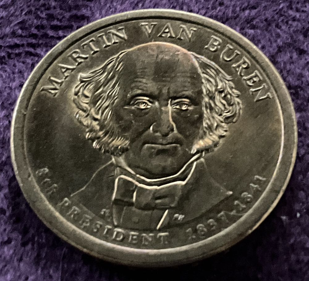 Dollar President 8th Martin Van Buren  coin collectible - Main Image 3