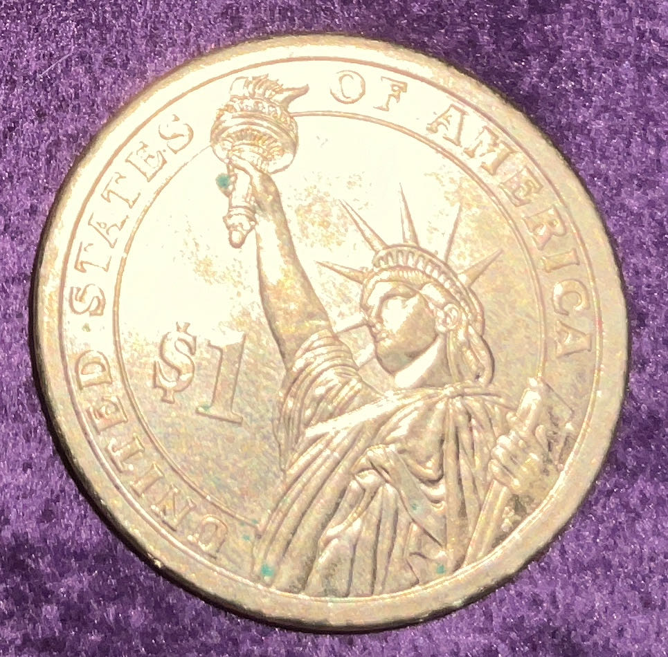 Dollar President 2nd John Adams  coin collectible - Main Image 2