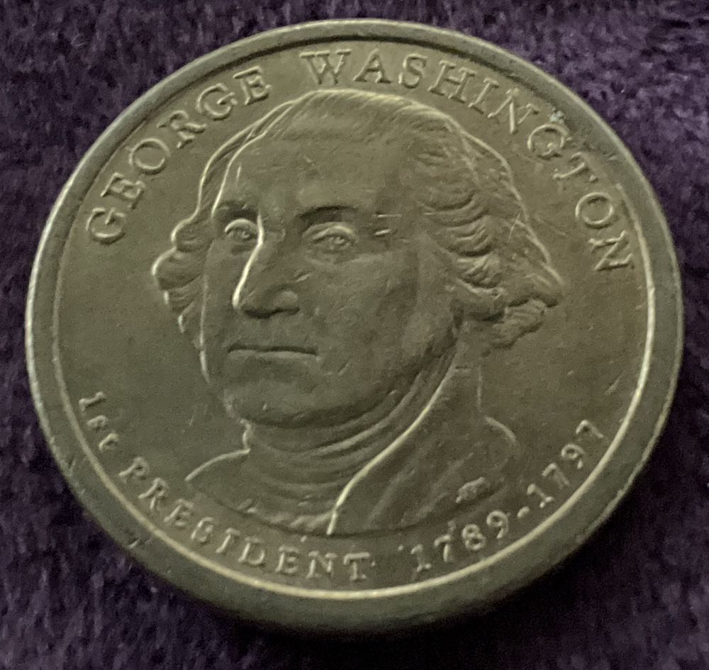Dollar President 1st George Washington  coin collectible - Main Image 3