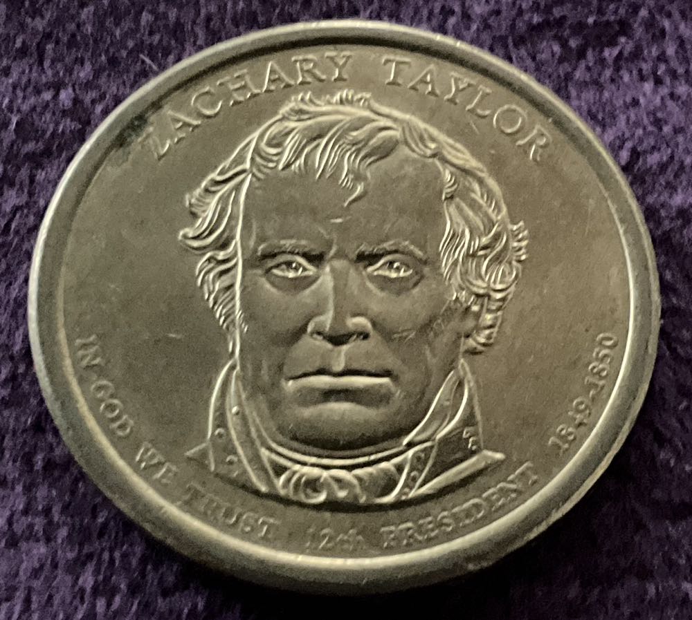 Dollar President 12th Zachary Taylor  coin collectible - Main Image 3