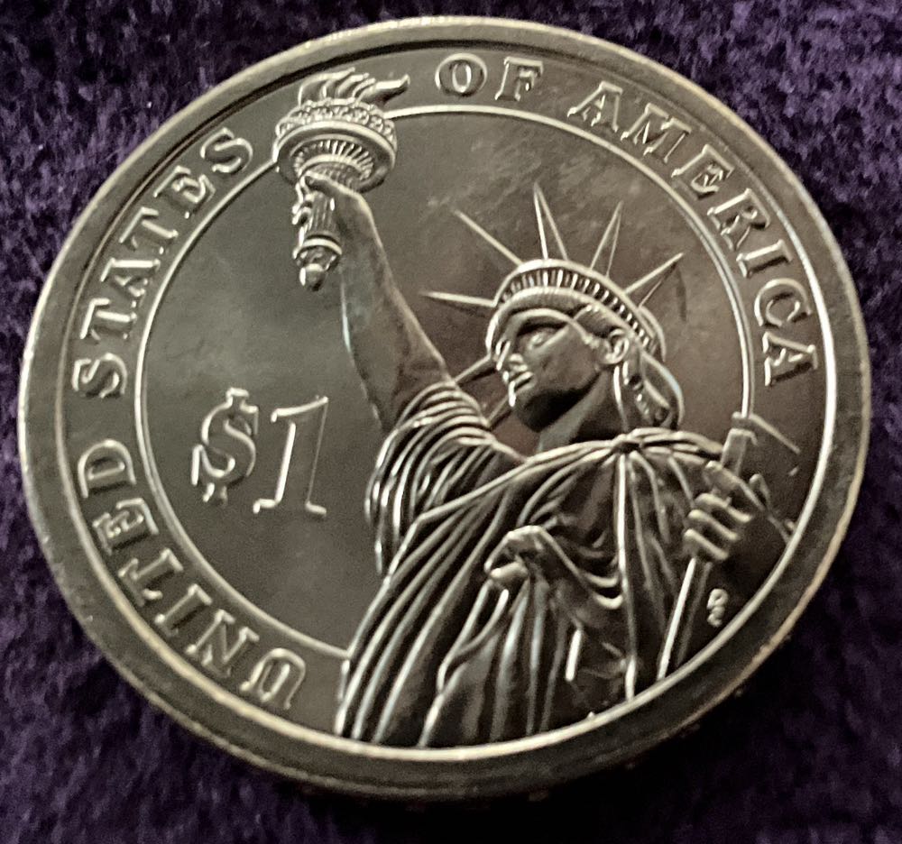 Dollar President 2nd John Adams  coin collectible - Main Image 4