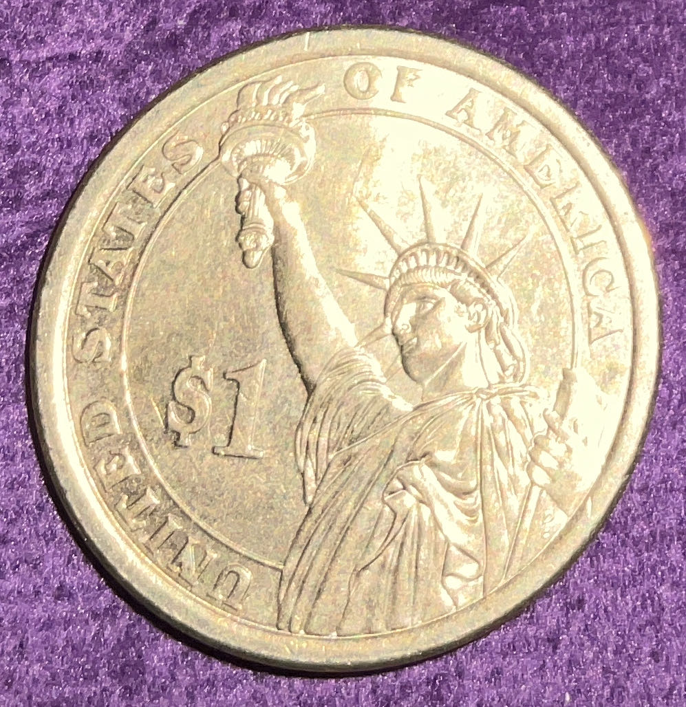 Dollar President 9th William Henry Harrison  coin collectible - Main Image 2