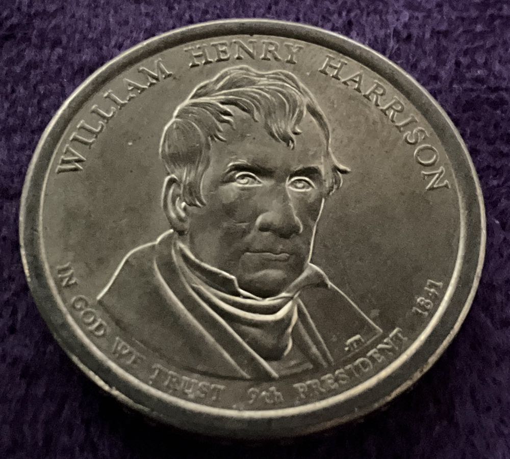 Dollar President 9th William Henry Harrison  coin collectible - Main Image 3