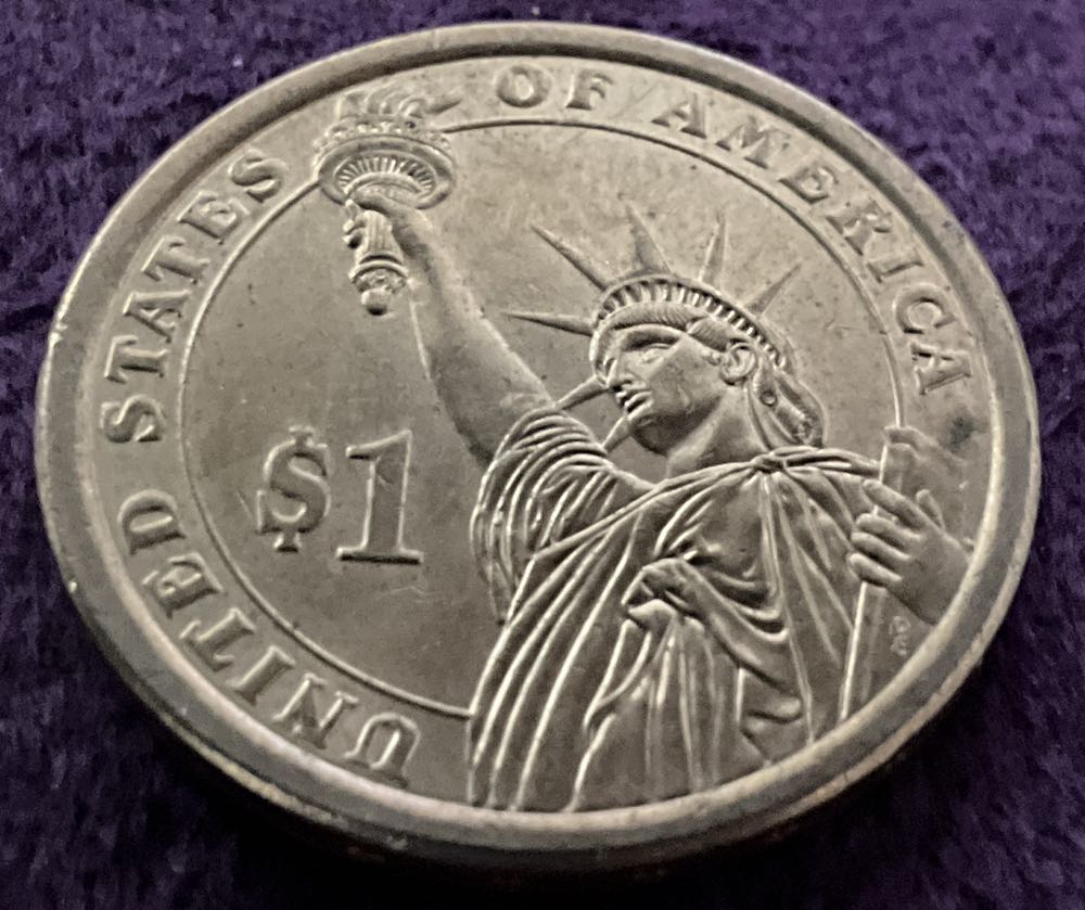 Dollar President 9th William Henry Harrison  coin collectible - Main Image 4