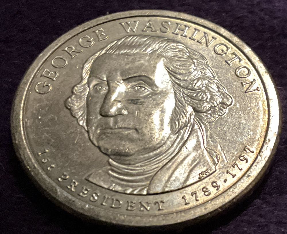 Dollar President 1st George Washington  coin collectible - Main Image 3